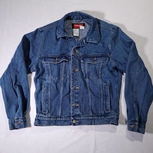 Wrangler Hero Men's Small Jean Jacket Denim 80's 90's Retro